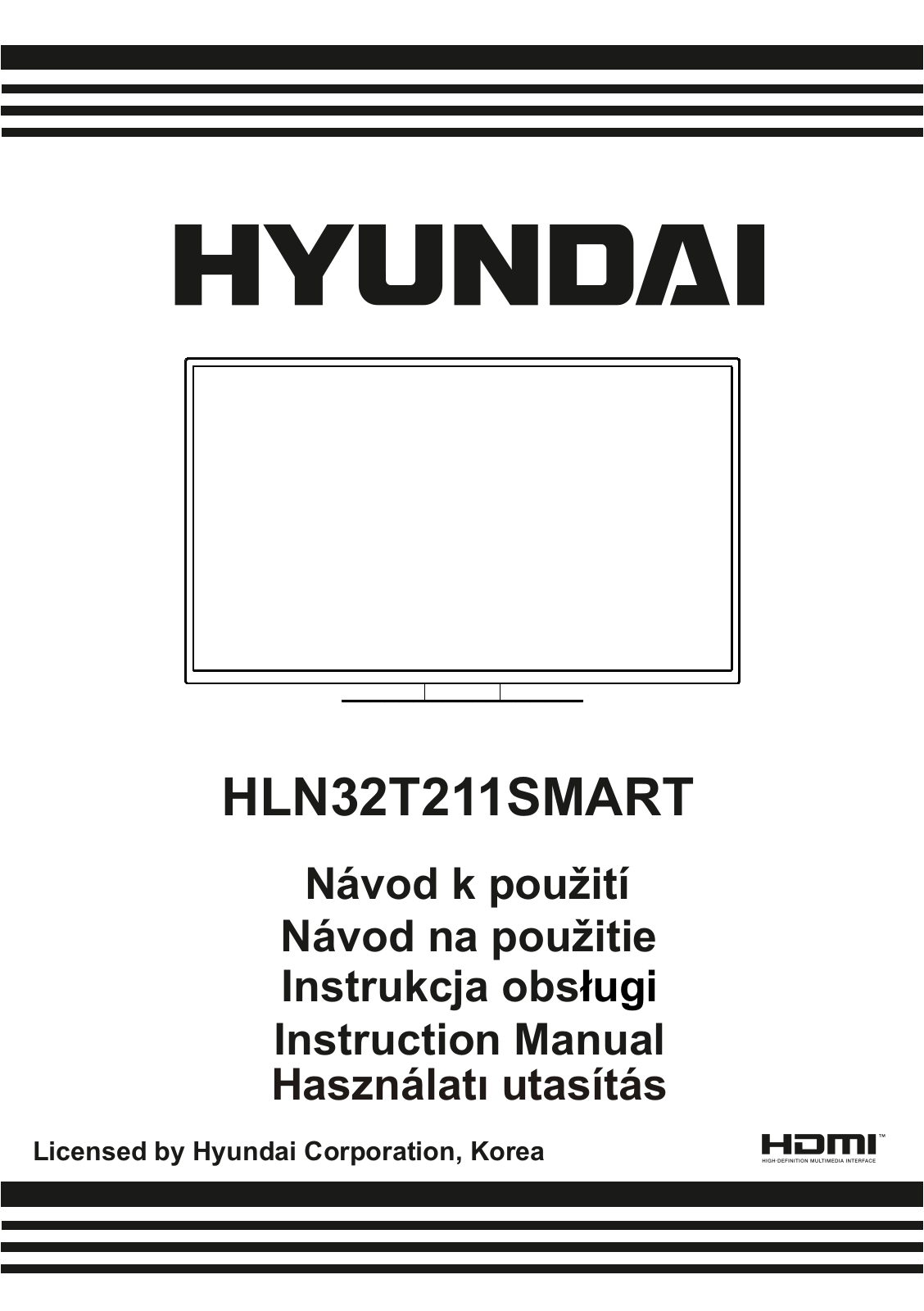 Hyundai HLN 32T211 SMART User Manual