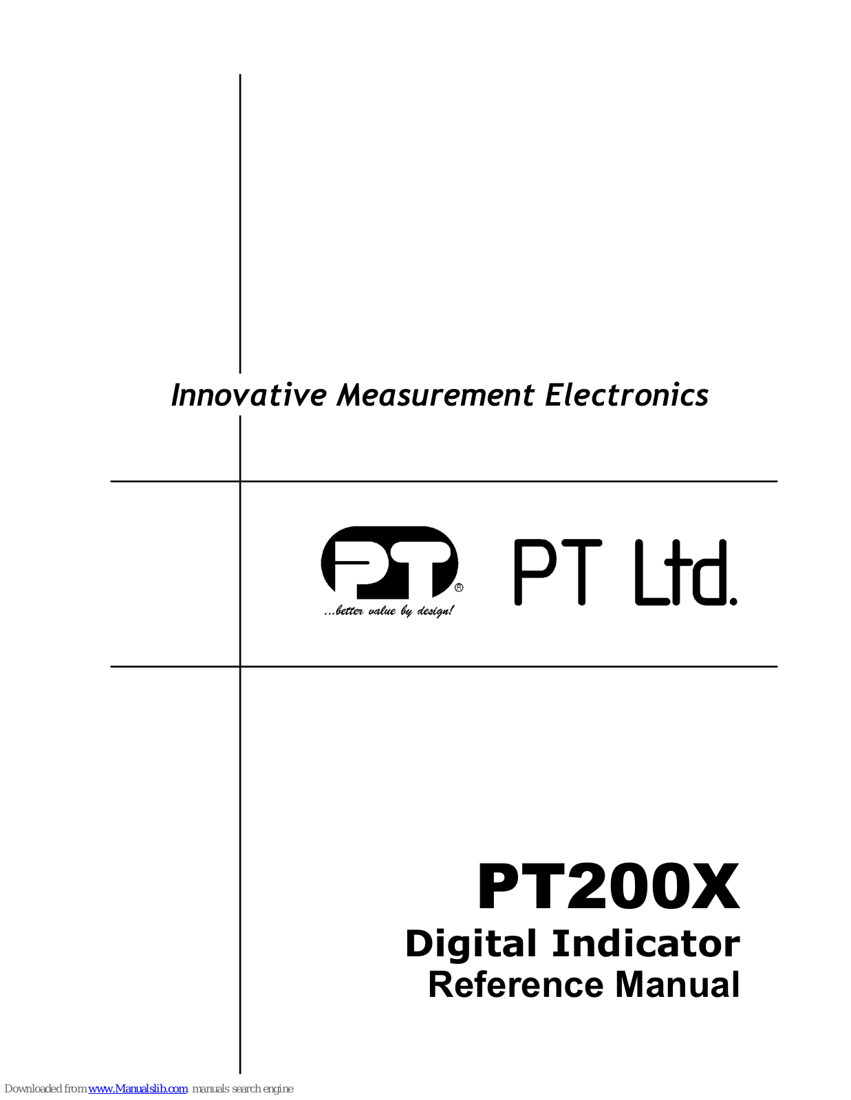 PT 200x Reference Manual - ManualMachine.com
