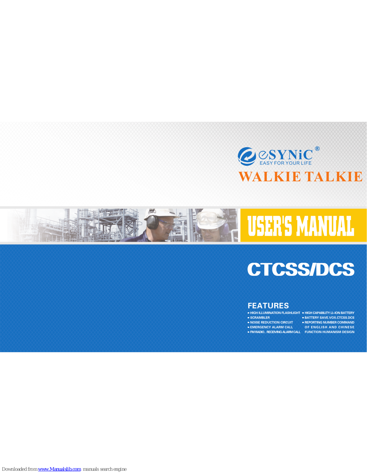 eSYNiC CTCSS/DCS User Manual