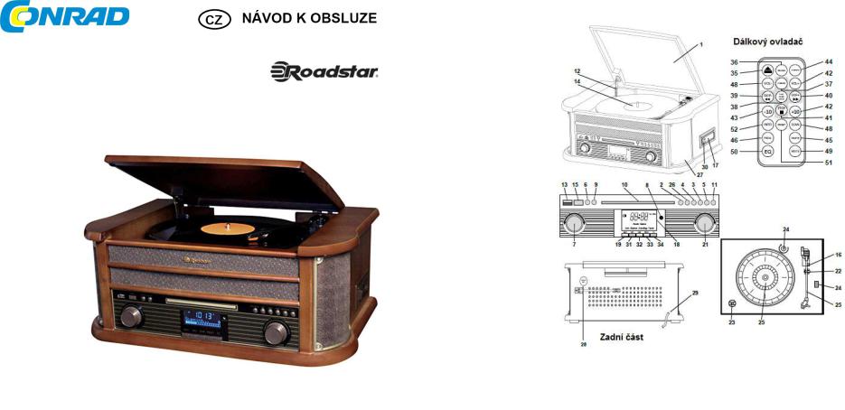 Roadstar HIF-1999D+BT Instruction Manual