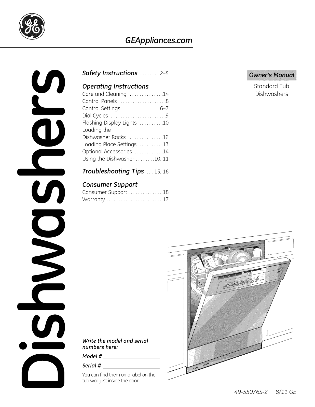 Hotpoint HDA3600D35WW, HDA3600D35CC, HDA3600D35BB Owner’s Manual