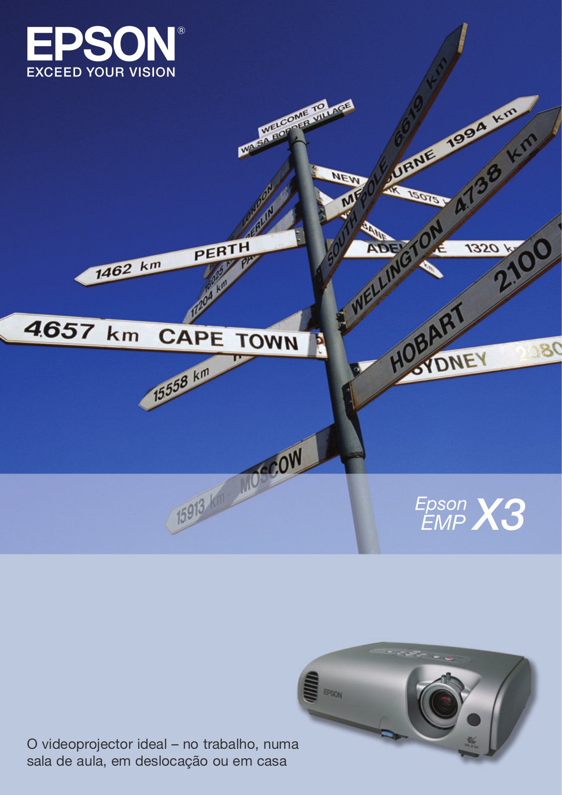 Epson EMP-X3 BROCHURE