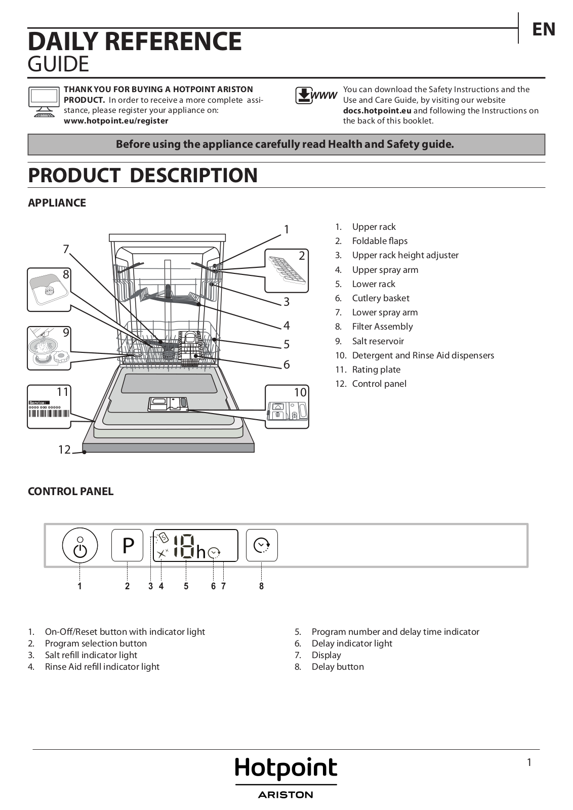 Hotpoint DAILY User Manual