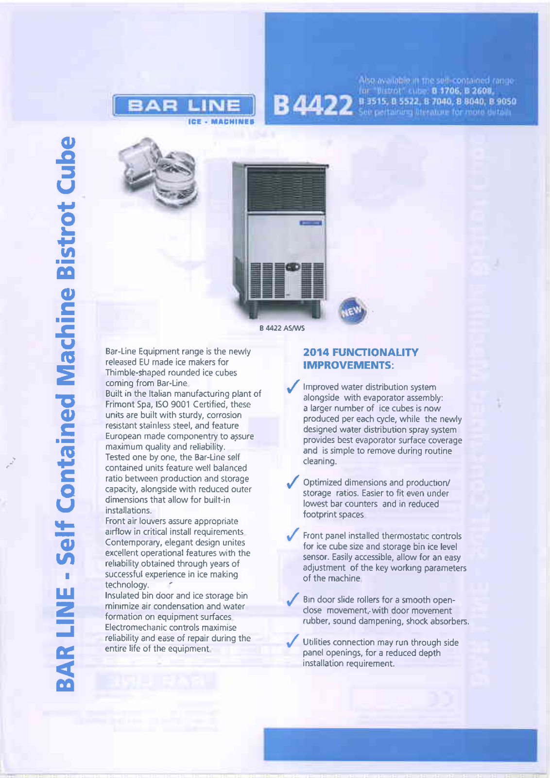 SCOTSMAN B 4422 WS, B 4422 AS Datasheet - ManualMachine.com