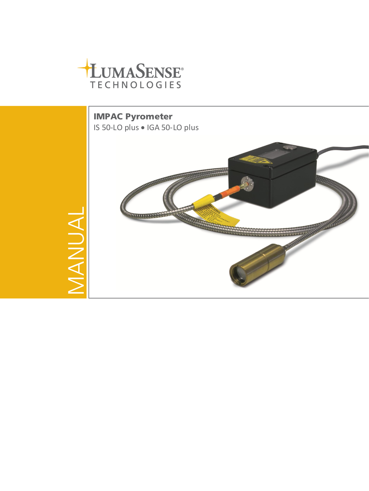 LumaSense Technologies IS 50-LO User Manual