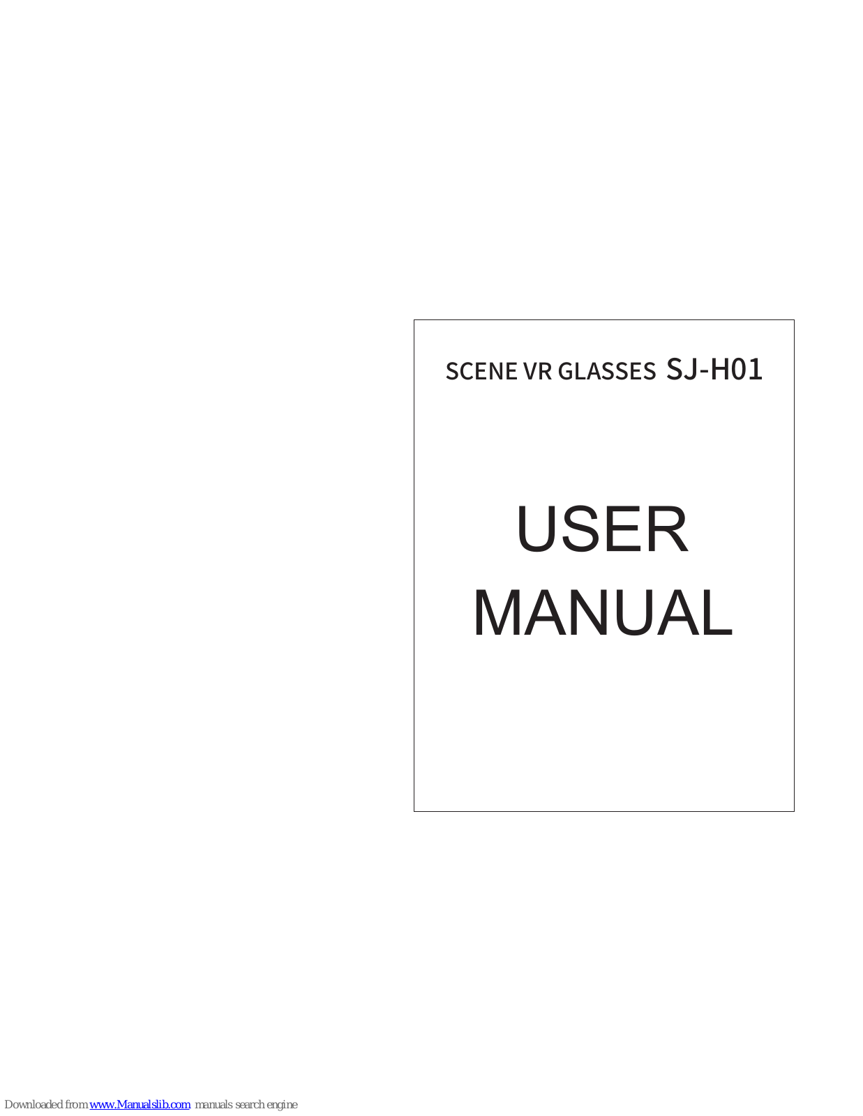 SkyZone SJ-H01 User Manual - ManualMachine.com