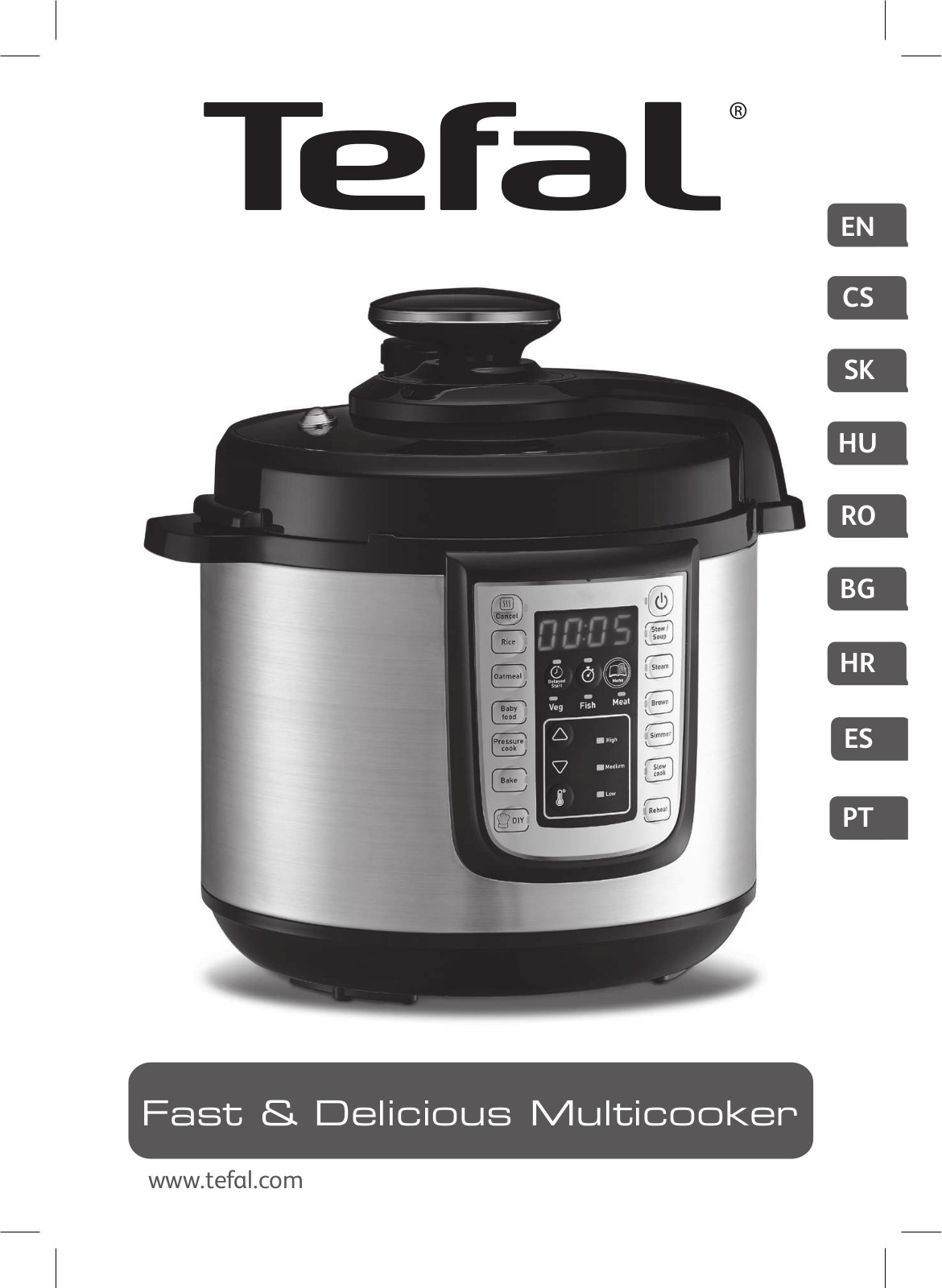 Tefal ALL IN ONE POT CY505E30 User Manual