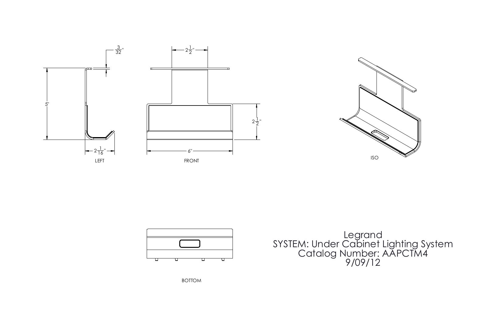 Legrand LEE1942 Dimensions - ManualMachine.com