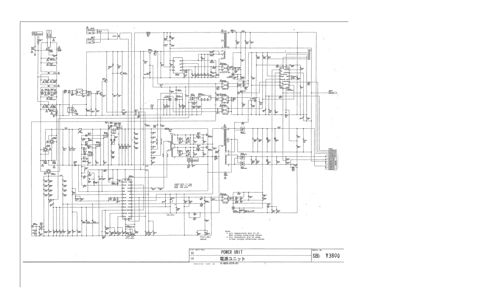 Sony APS-236 schematic