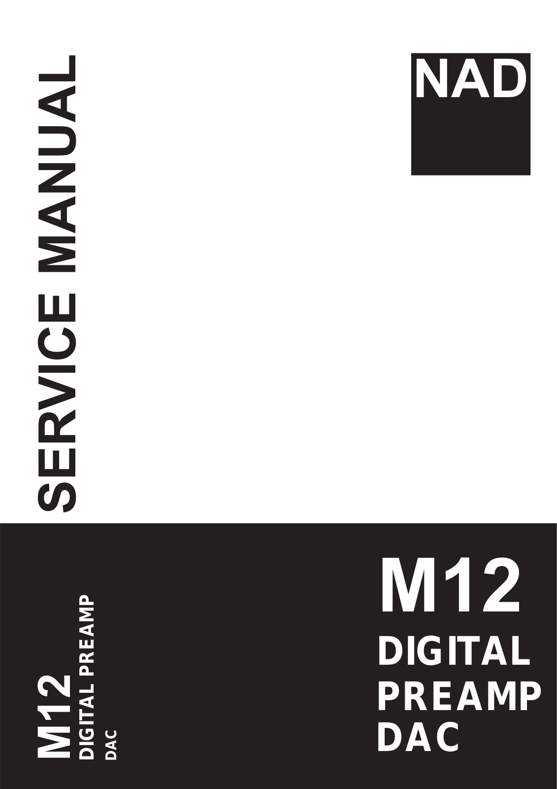 Nad M-12 Service Manual