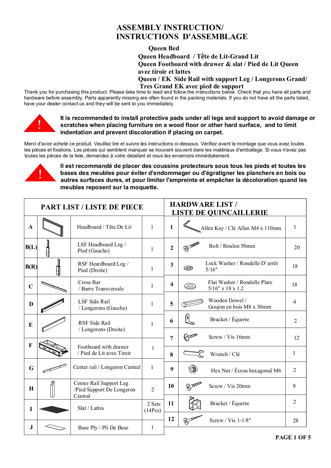 Foundstone W007991689 Assembly Instruction - ManualMachine.com