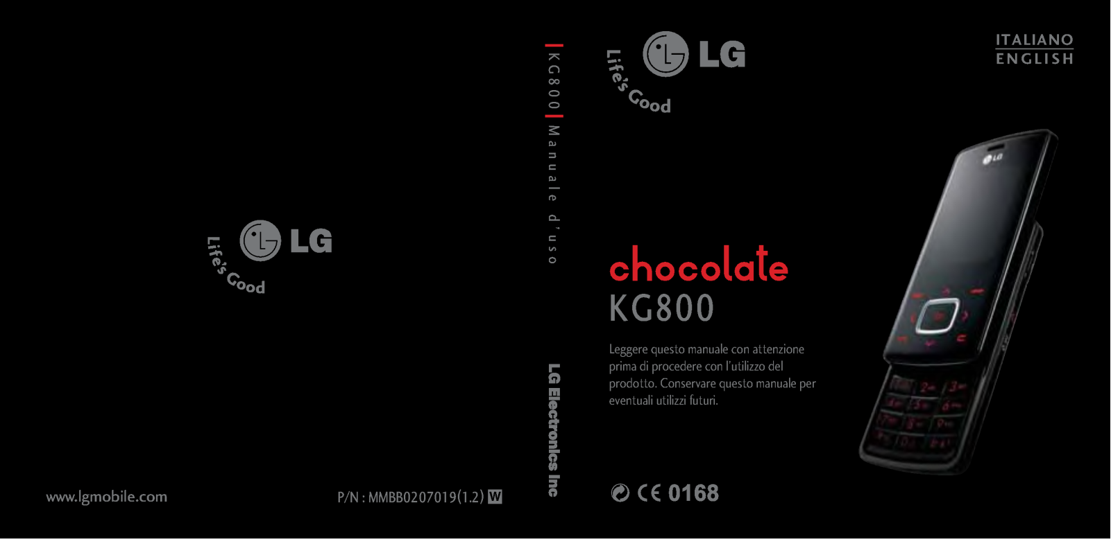 Lg KG800 User Manual