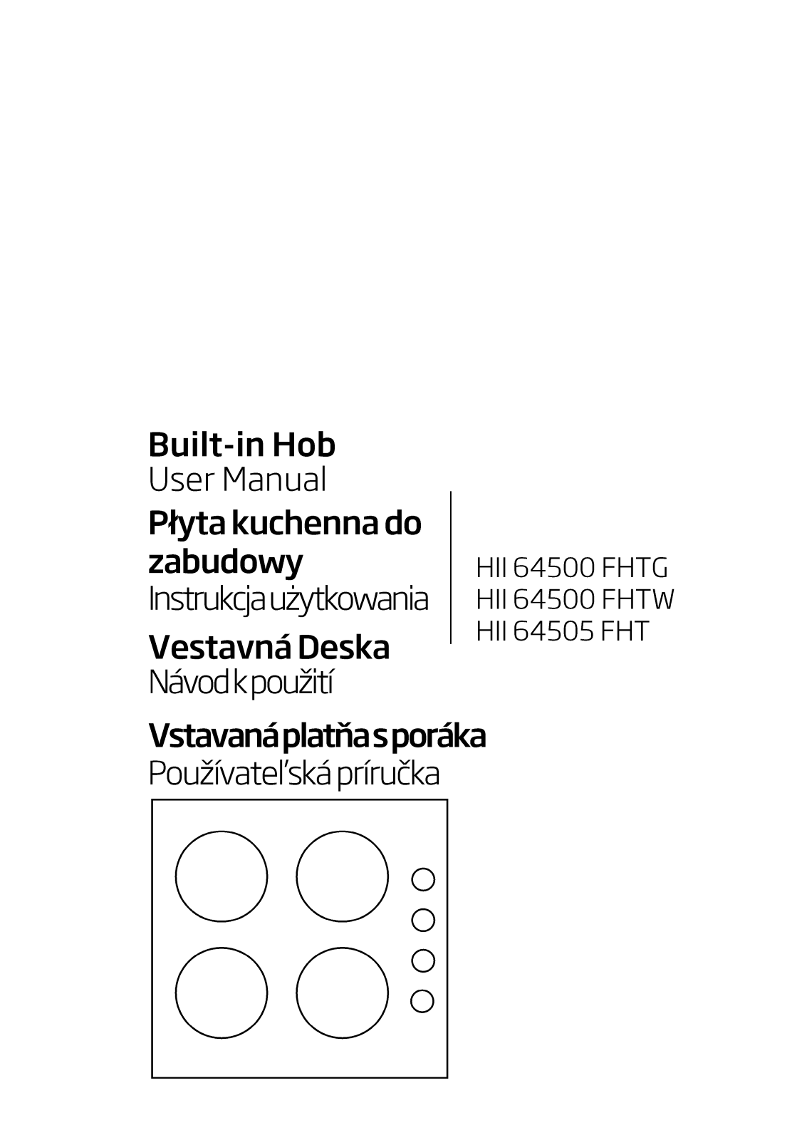 BEKO HII 64500 FHTW User Manual