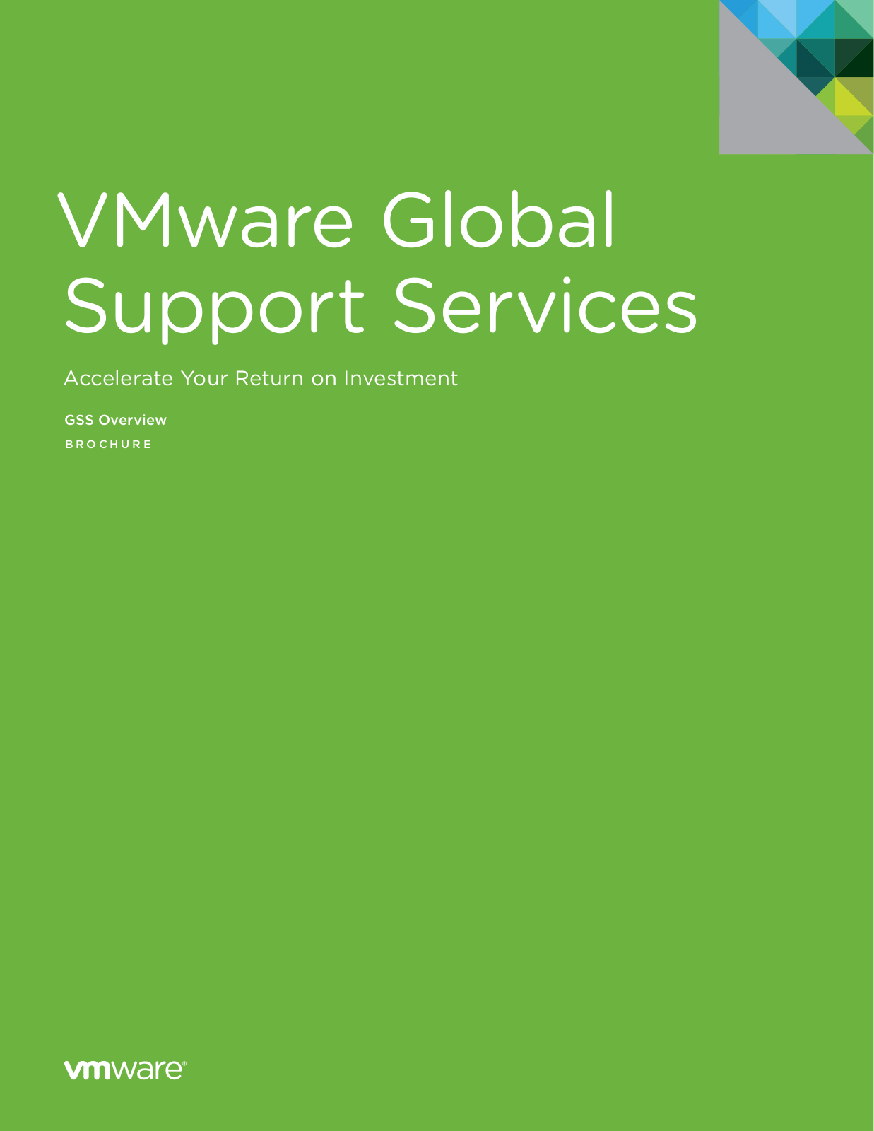 Vmware Global Support Services Instructions Manual