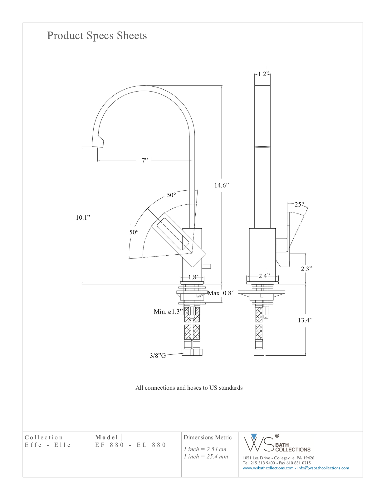WS Bath Collections WSO3282 Specifications - ManualMachine.com