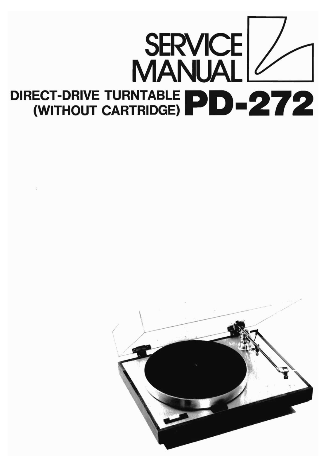 Luxman PD-272 Service manual