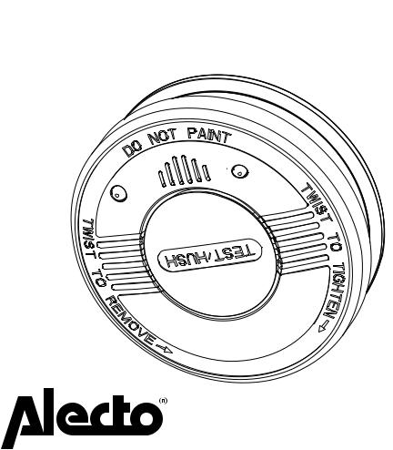 Alecto SA-120 User manual