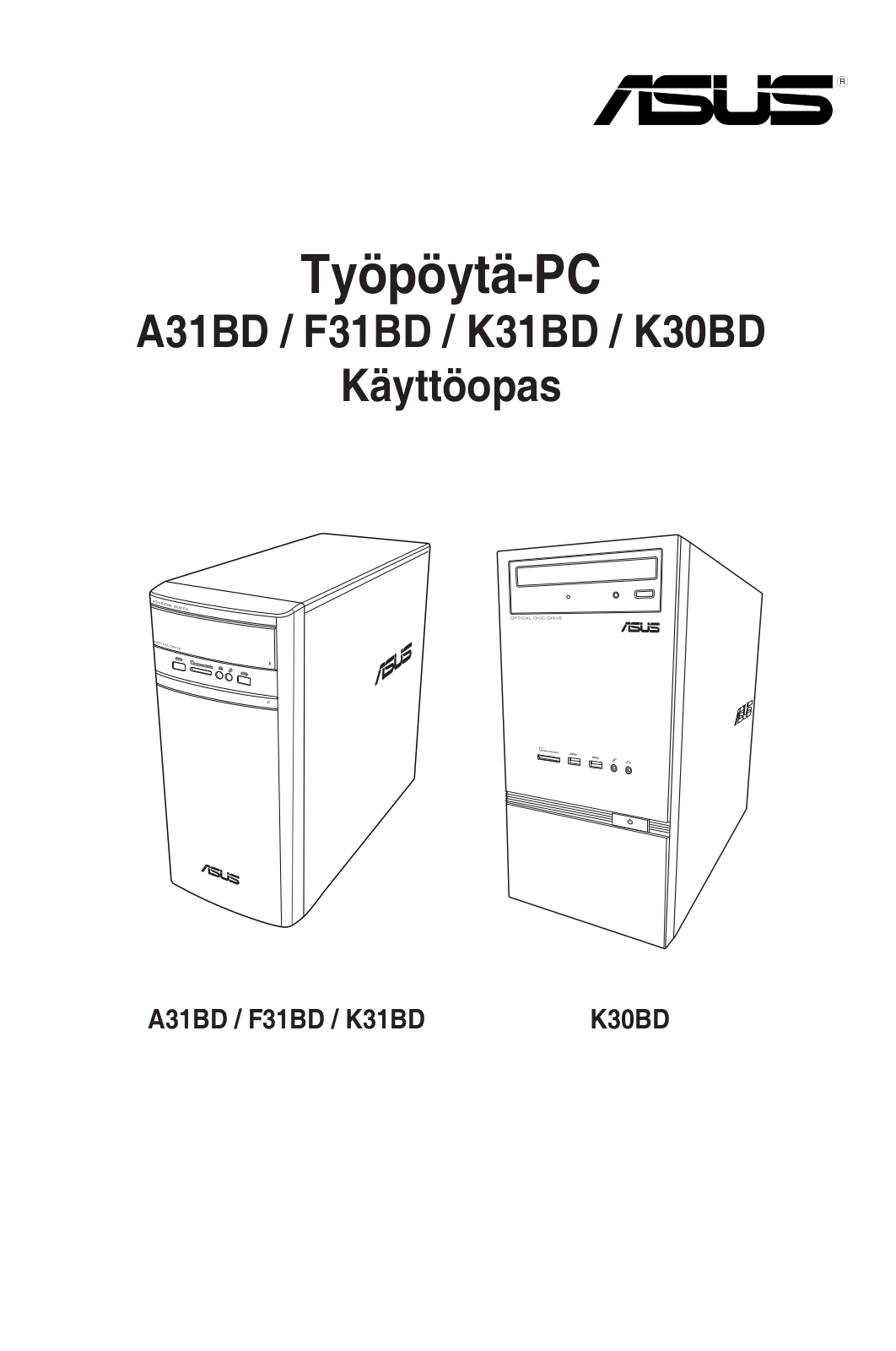 Asus A31BD, K31BD User's Manual