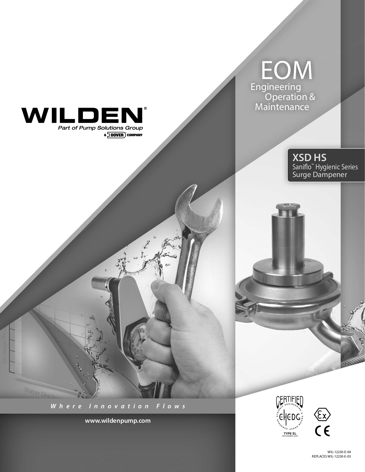 PSG Wilden XSD HS Series, XSD1, XSD2, XSD3 Engineering, Operation & Maintenance - ManualMachine.com