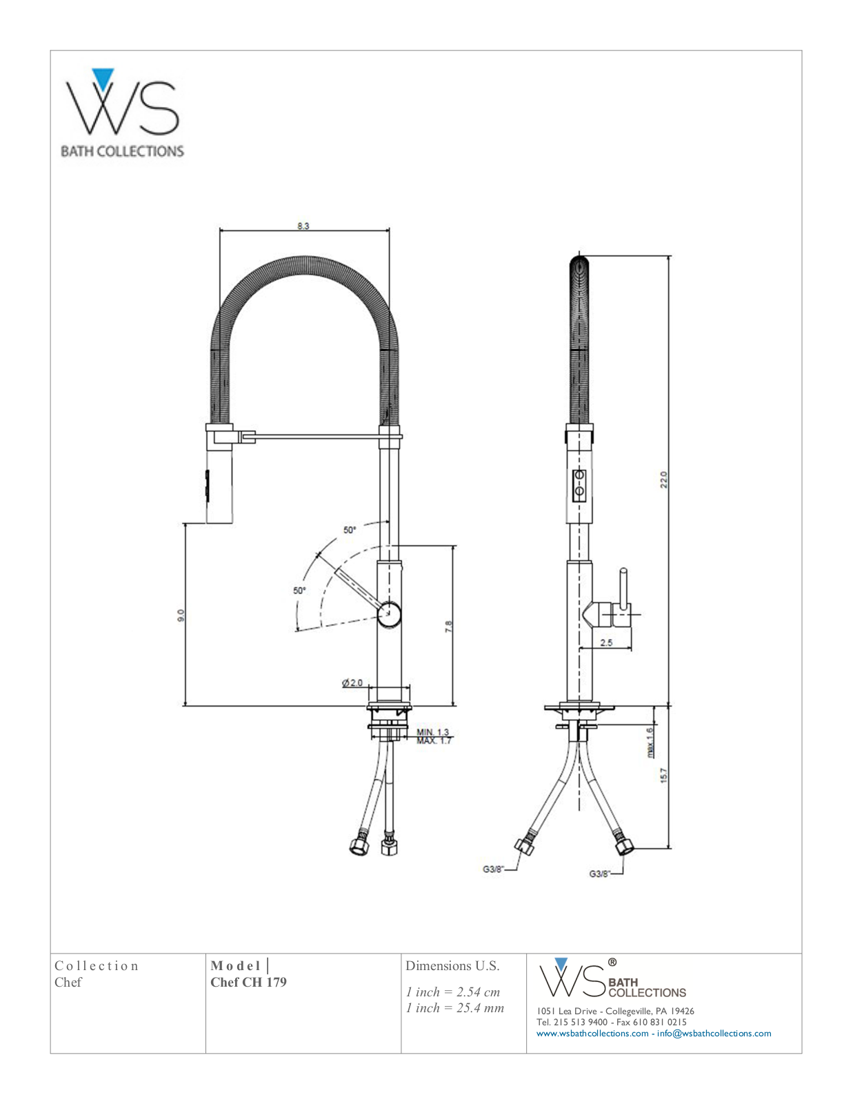 WS Bath Collections WSO3117 Specifications - ManualMachine.com