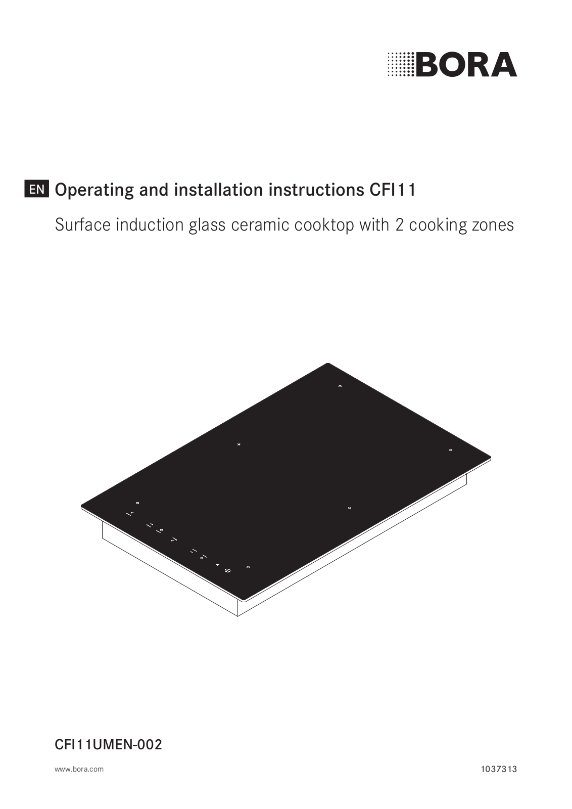 Bora CFI11 User Manual - ManualMachine.com