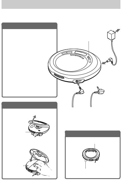 Sony D-EJ621, D-EJ623, D-EJ625, D-E666, D-EJ620 User Manual