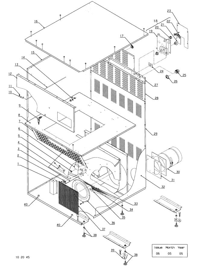 Wascomat TD50 Parts Diagram