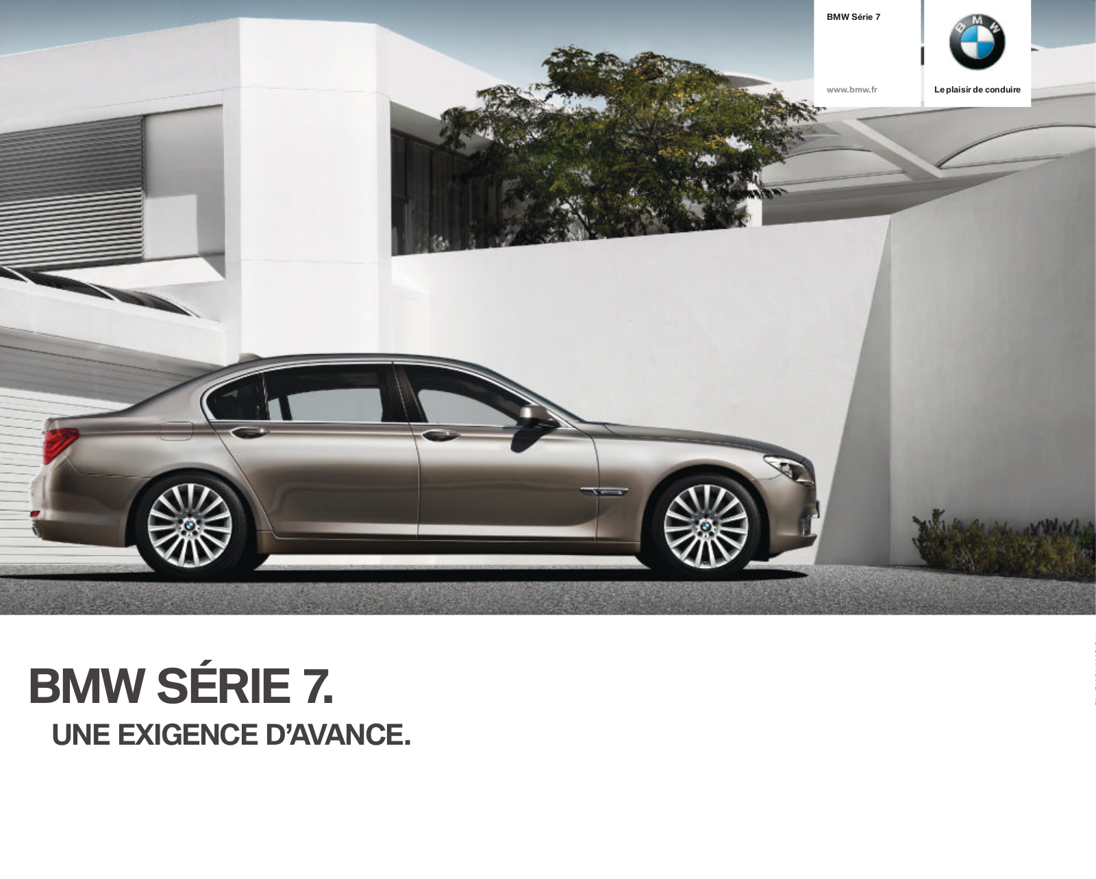 BMW 730D, 730LD LIMOUSINE, 740D, 740I, 740LI LIMOUSINE User Manual