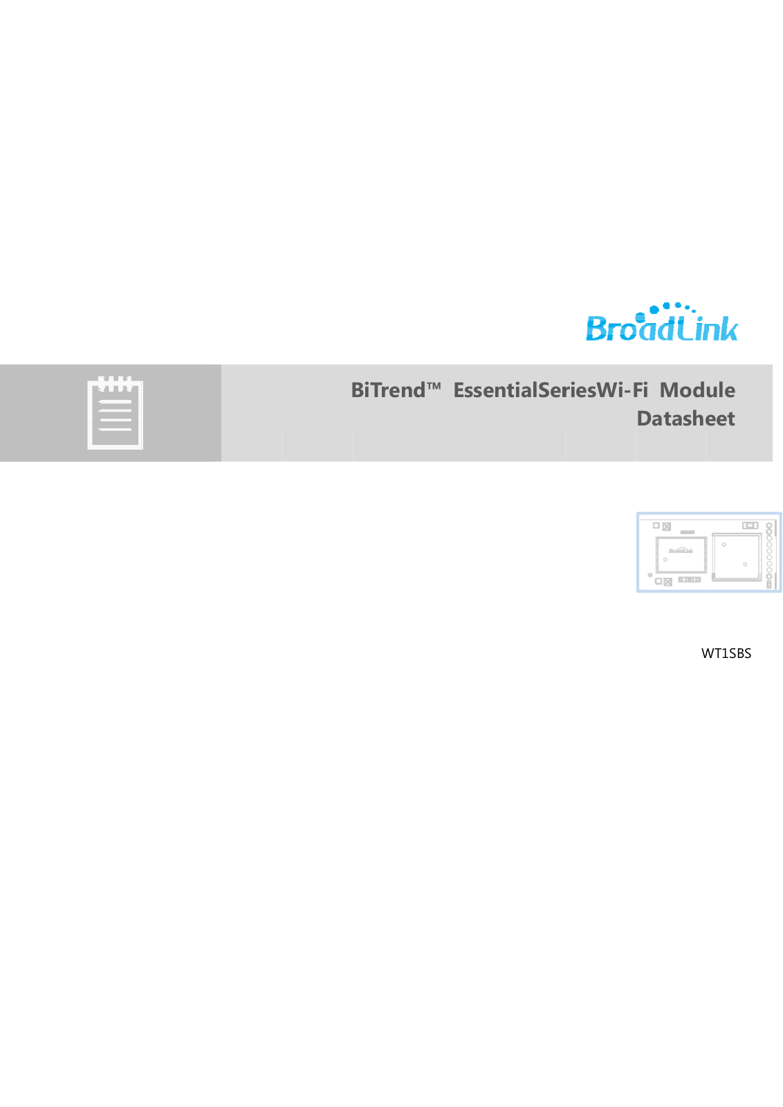 Hangzhou Gubei Electronics Technology WT1 User Manual