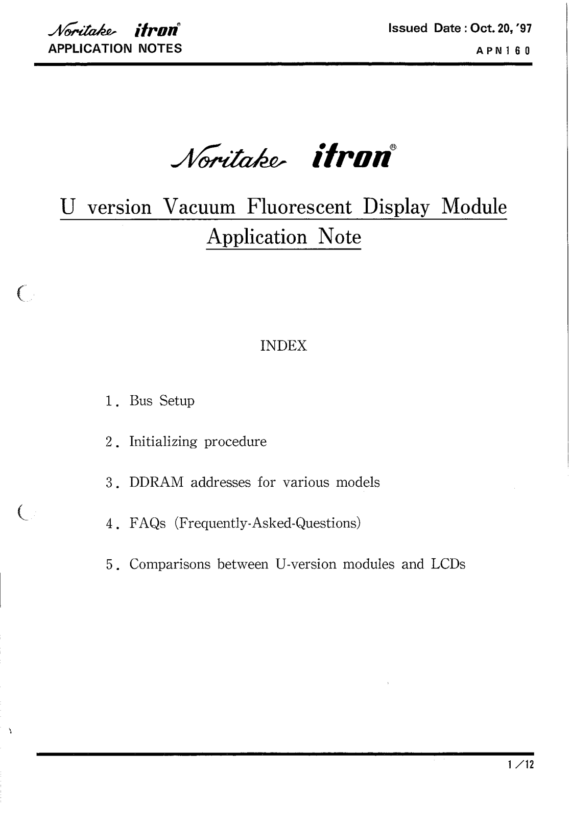 Noritake hd44780 schematic