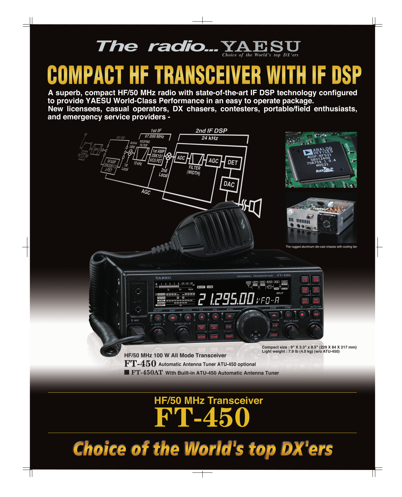 Yaesu FT-450 Brochure