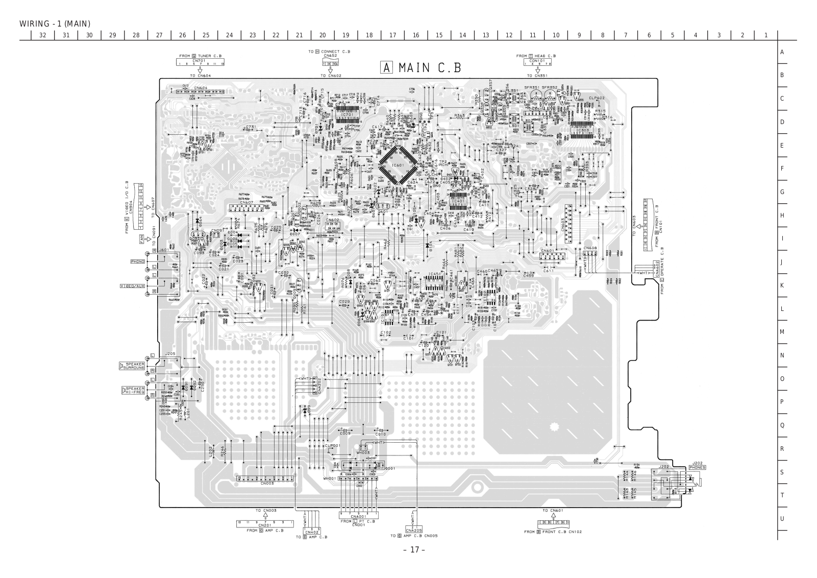 Aiwa XH-N5 Schematic