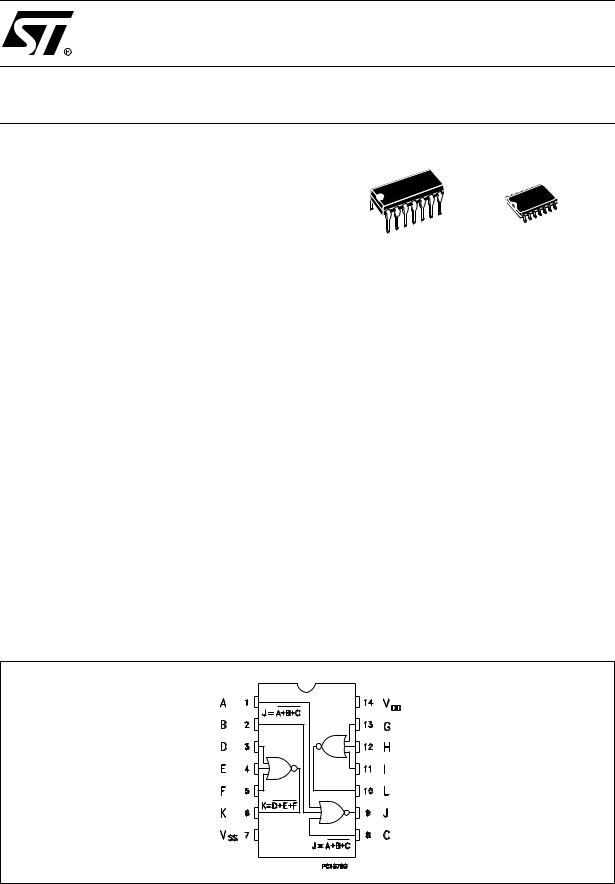 ST HCF4025B User Manual