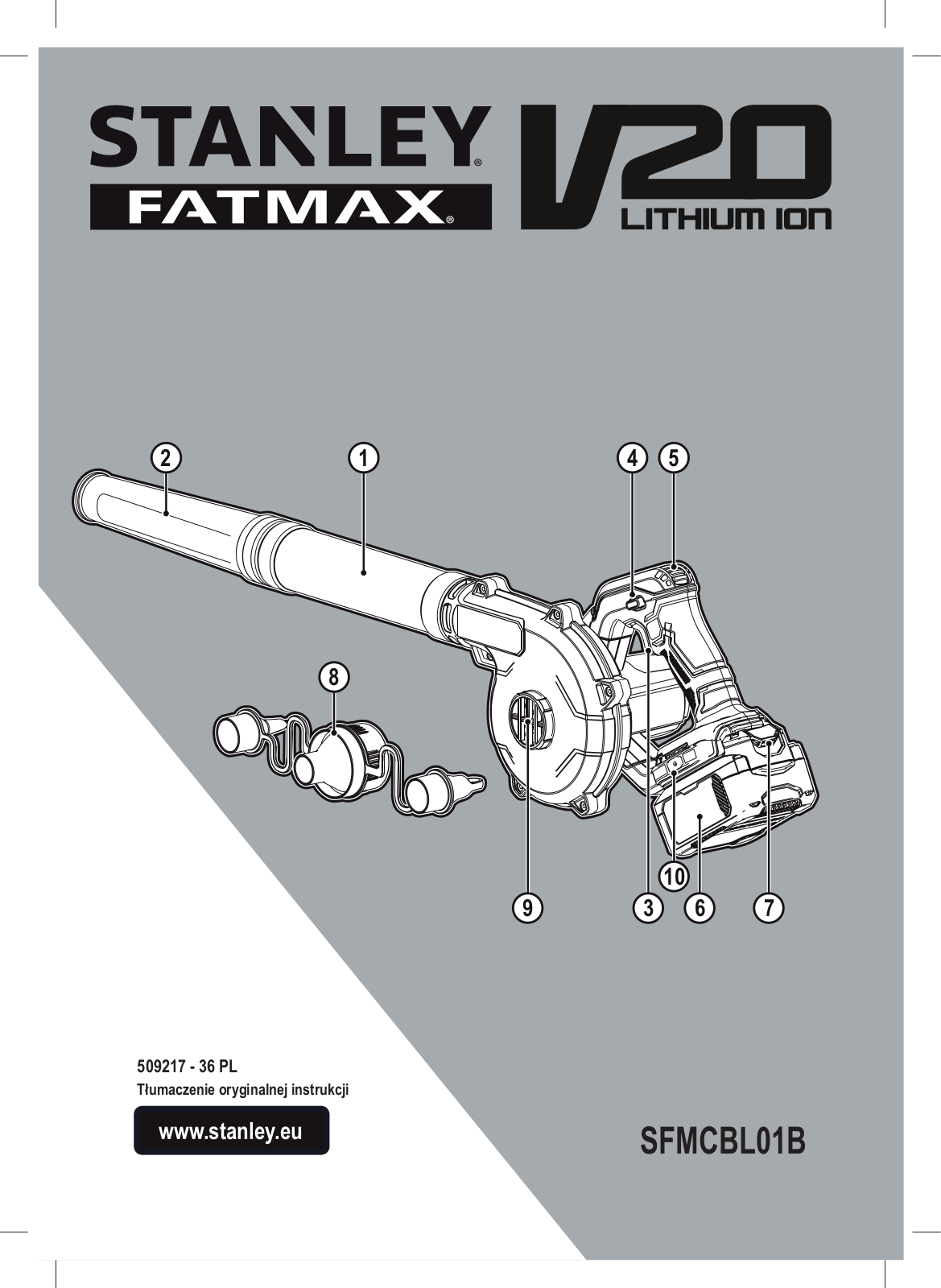 STANLEY SFMCBL01B User guide - ManualMachine.com