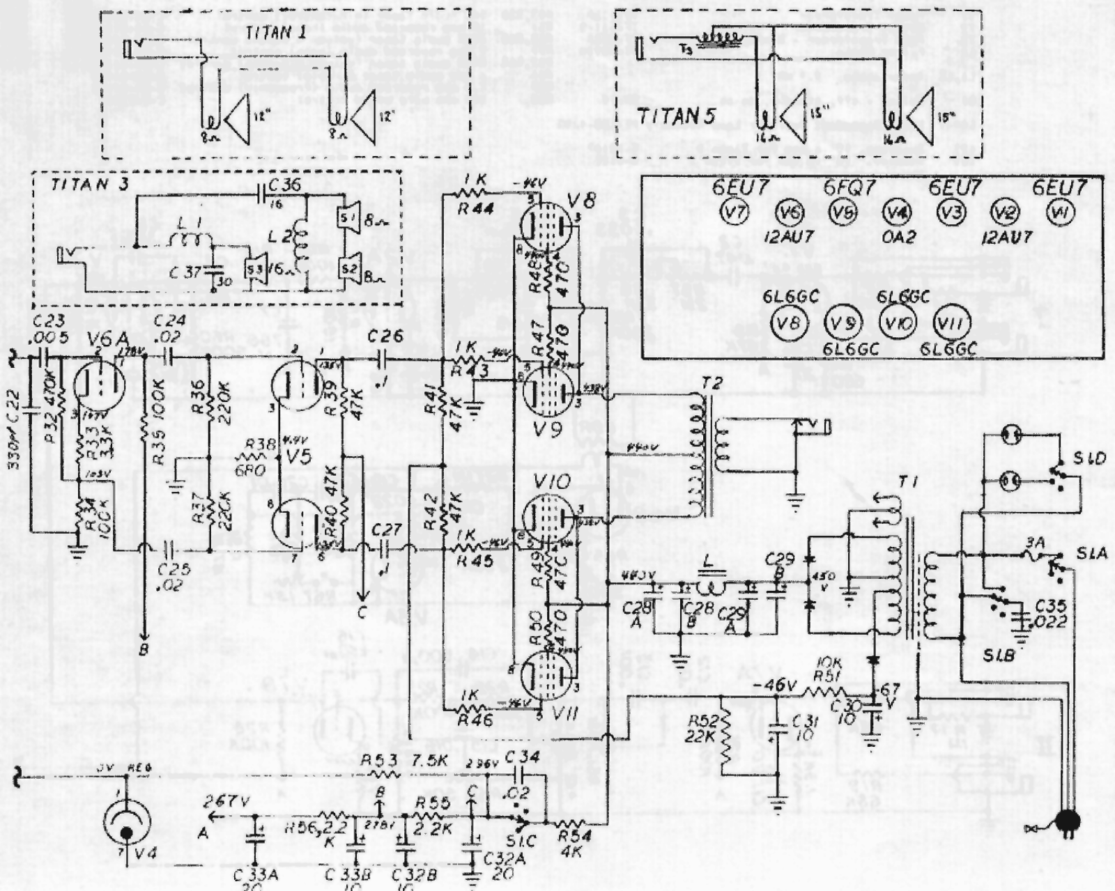 Gibson titan135 schematic