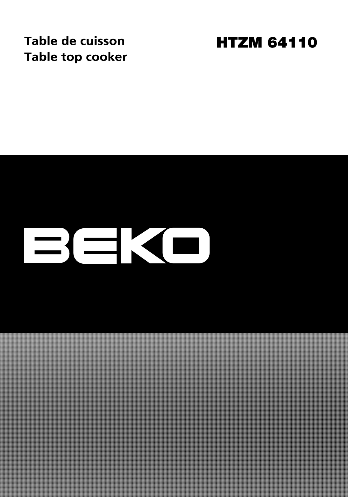 Beko HTZM64110 User manual