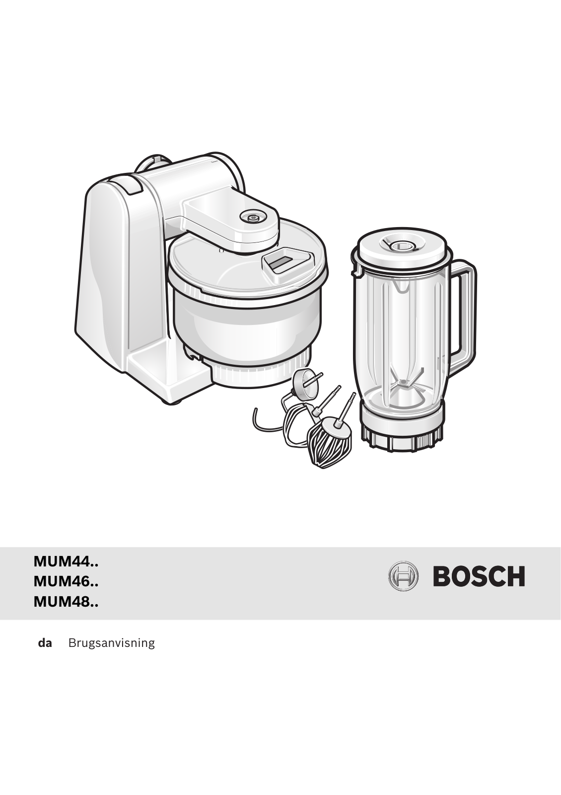 Bosch MUM4405, 26061, 24732, MUM4406, MUM4407 User guide