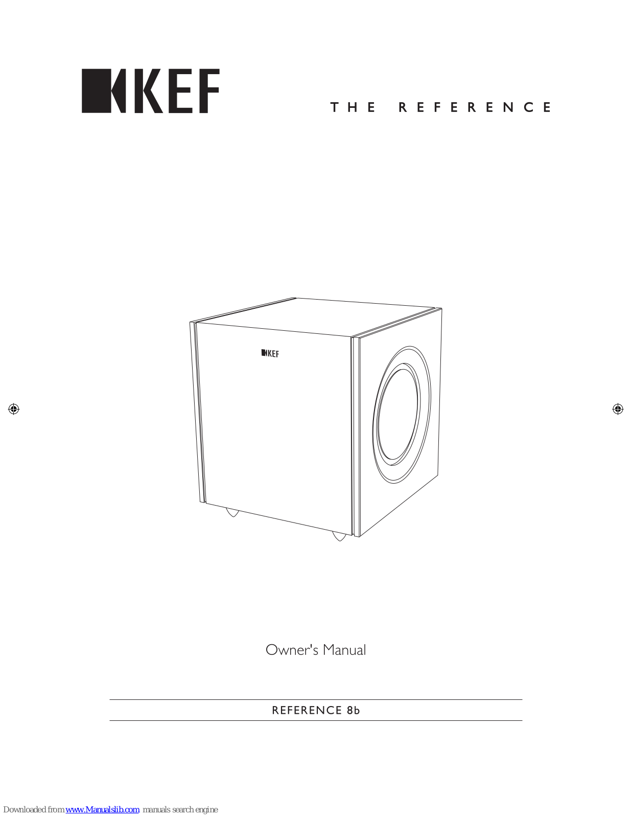 KEF REFERENCE 8b Owner's Manual - ManualMachine.com