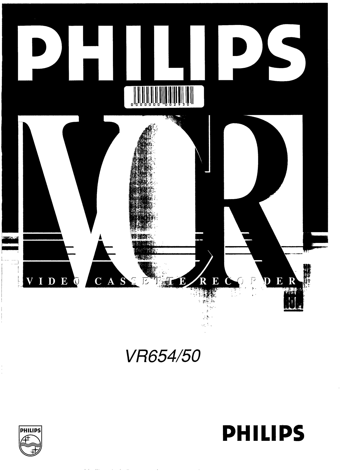 Philips VR654/50 User Manual