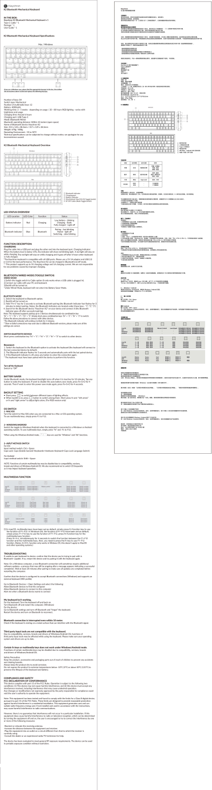 Bipu Technology K2 User Manual - ManualMachine.com