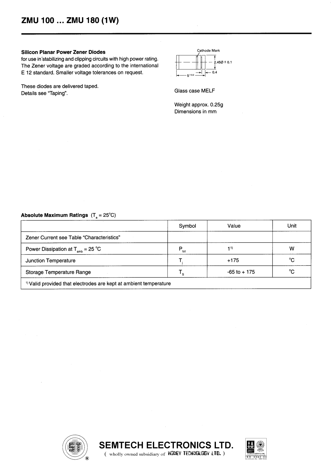 HONEYWELL ZMU180, ZMU120, ZMU150, ZMU100 Datasheet