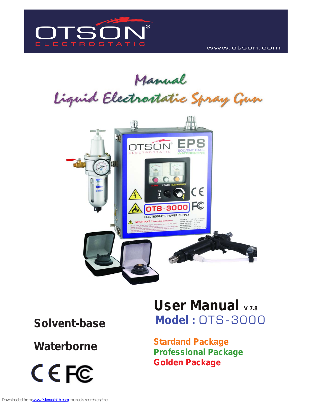 Otson OTS-3000 User Manual - ManualMachine.com