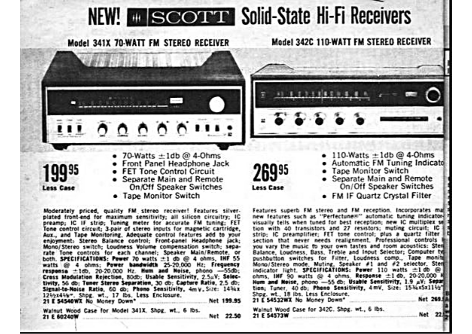 Scott 342C, 341X User Manual