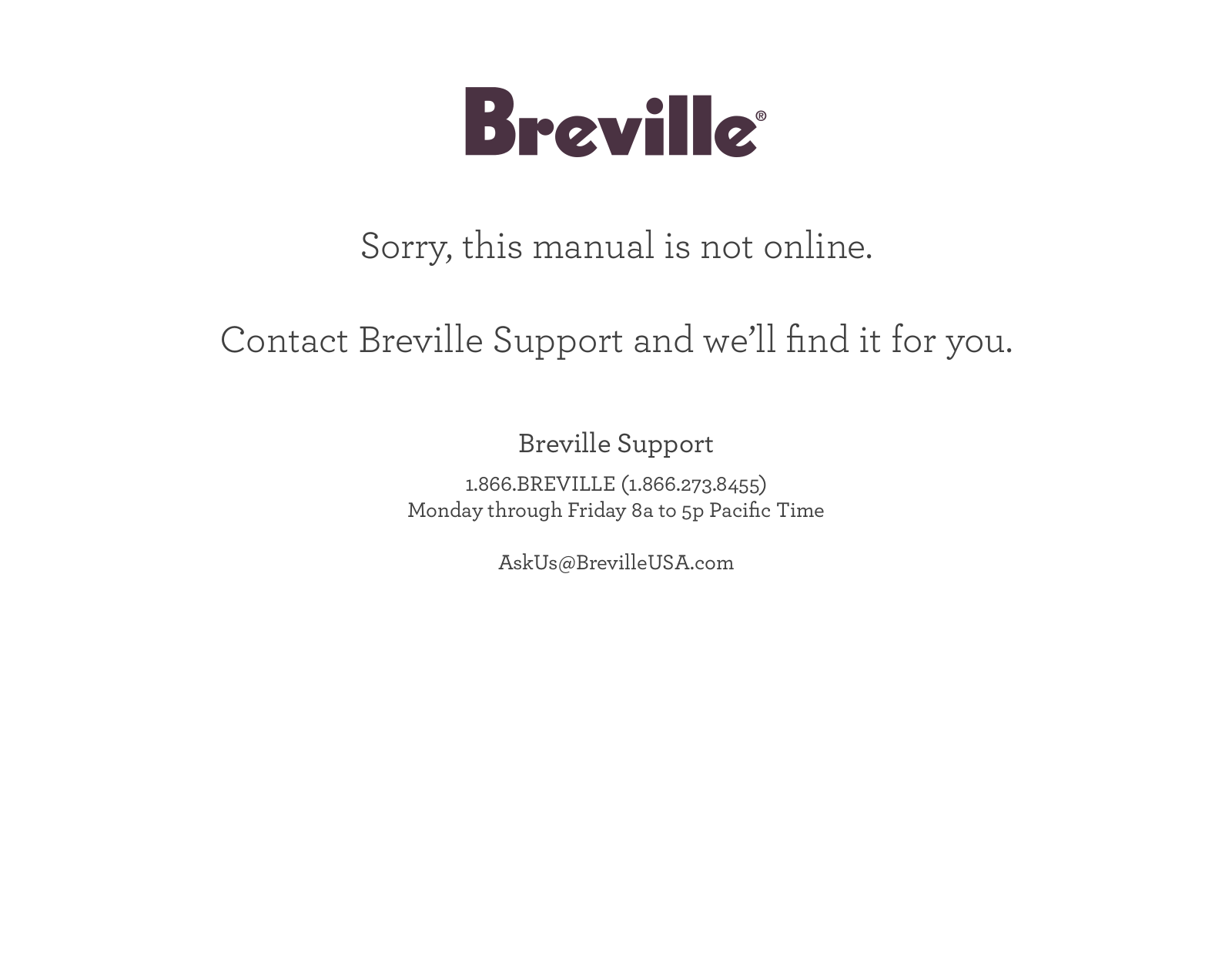 BREVILLE BCS500XL, BCS600XL, BSB530XL, BSB380XL, BBL405BAL Instruction Booklet
