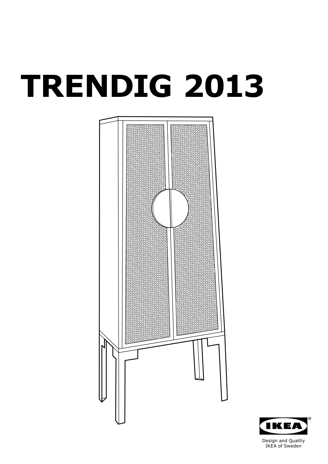 IKEA TRENDIG 2013 Cabinet User Manual