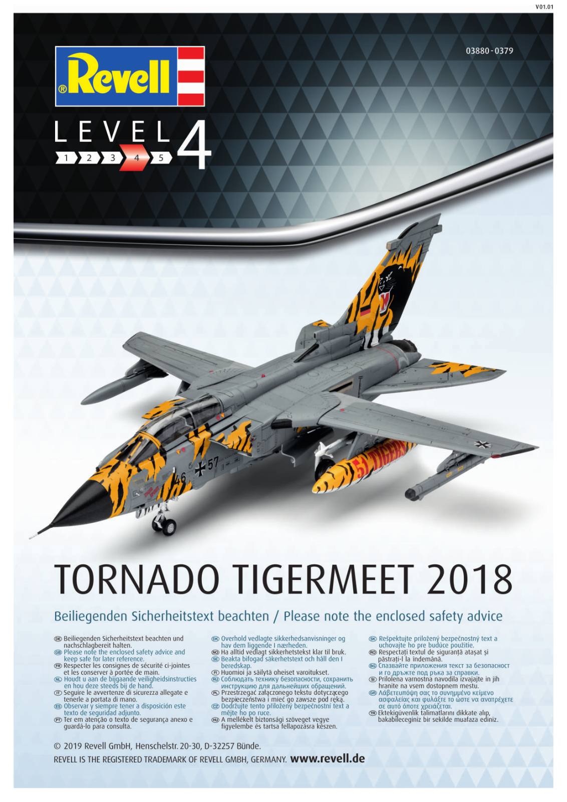 Revell Tornado ECR Tigermeet 2018 Service Manual