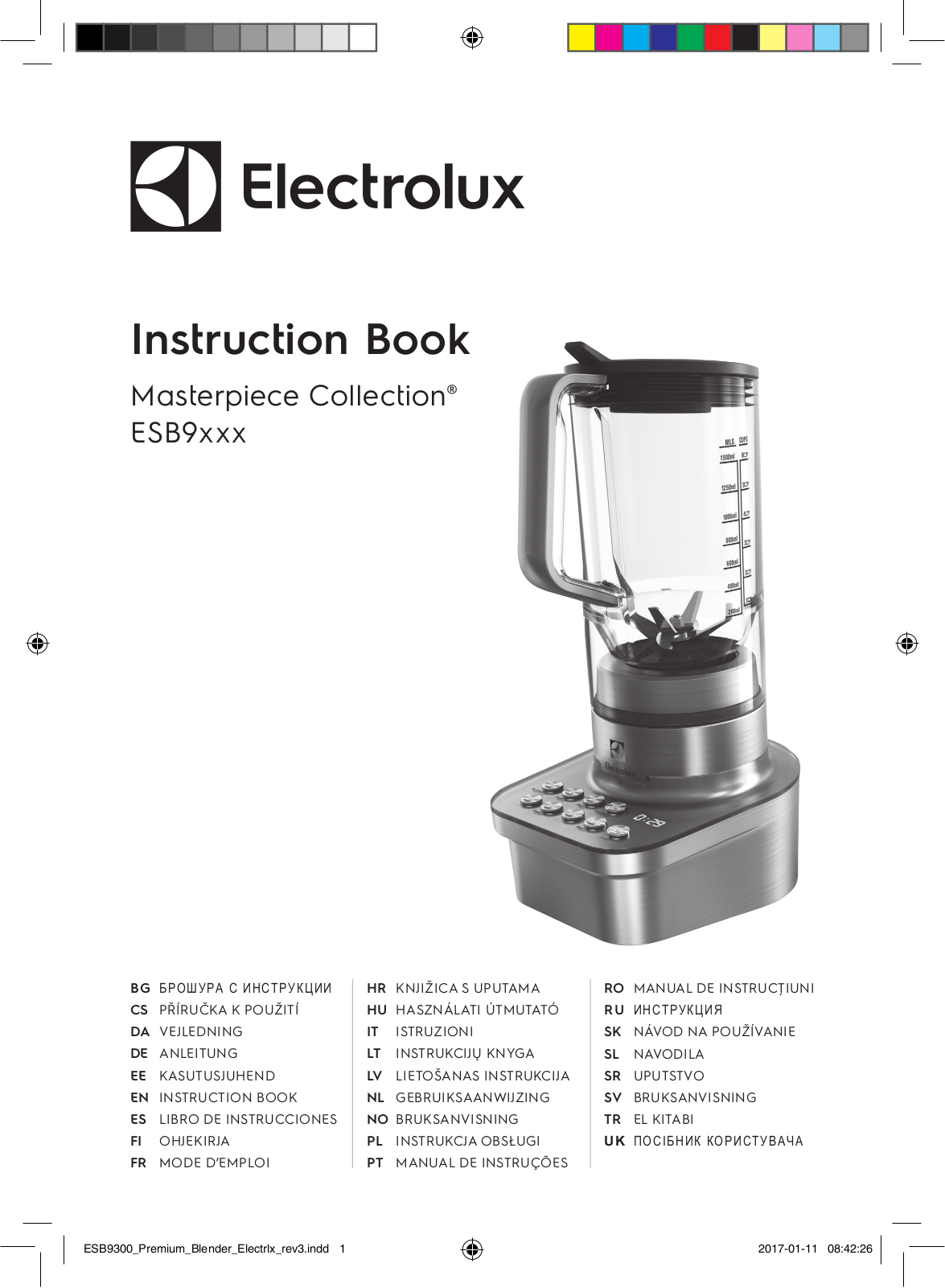 Electrolux ESB9400 User Manual