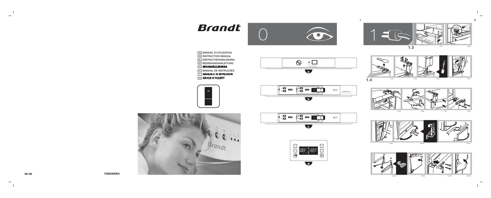 Brandt C32711X, CEN28701, CEN28731, C32751 User Manual