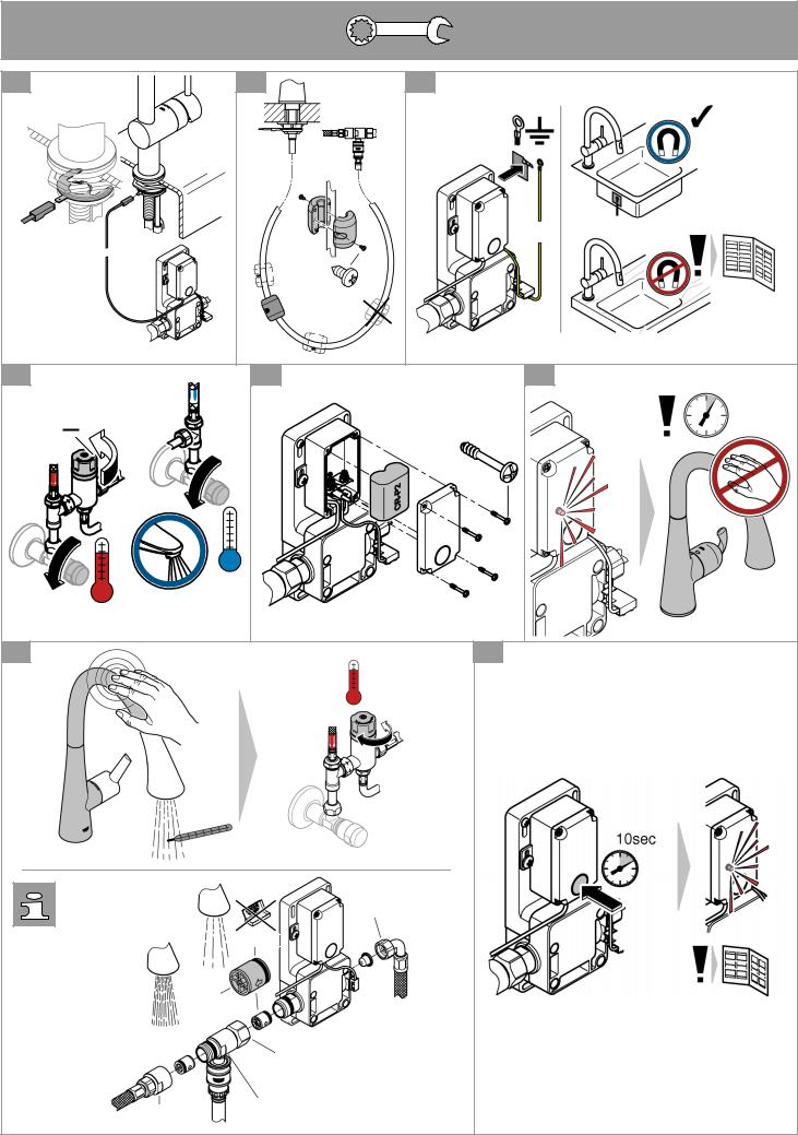 Grohe 99.1259.031 Installation Drawing