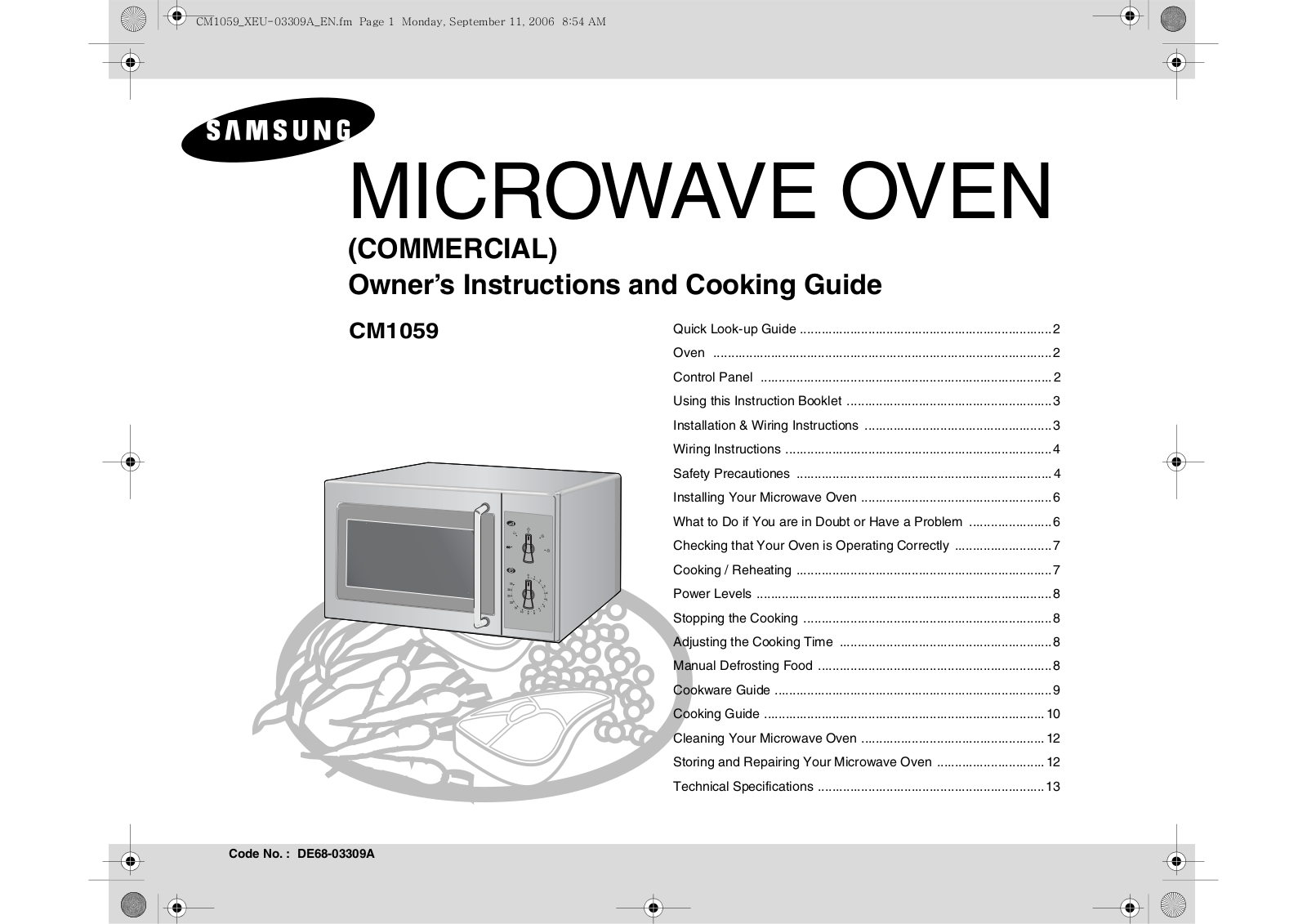 Samsung CM1059 User Manual